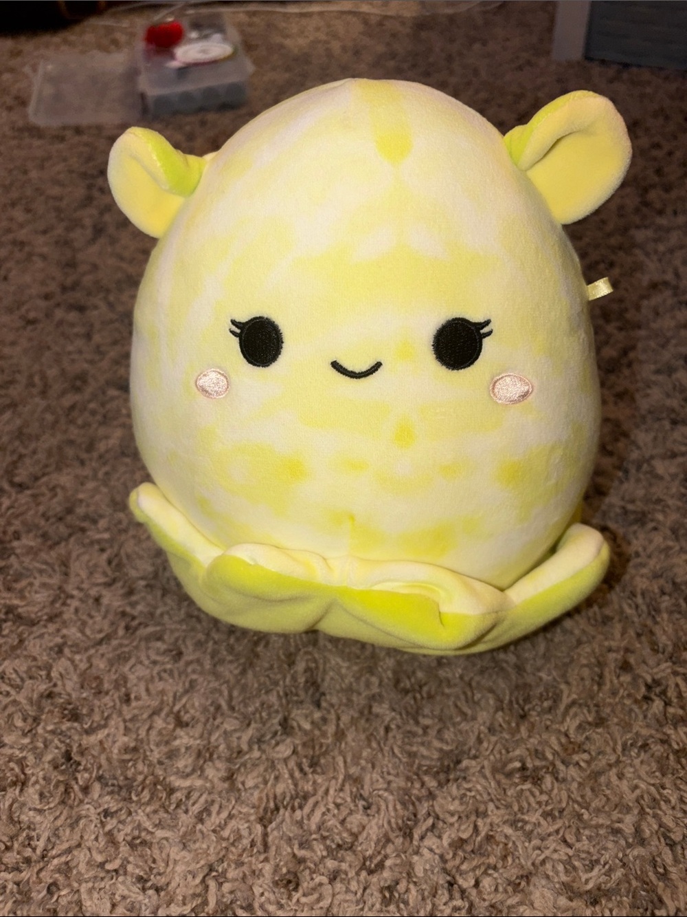 Sealife Squad Duna the Yellow Dumbo Octopus 7"